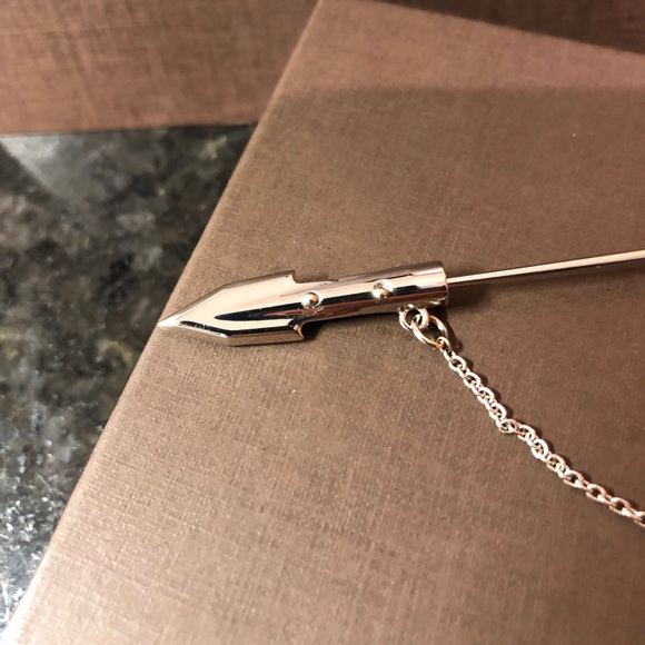 LOUIS VUITTON Menswear FW 2012 Kim Jones Era Hunter Arrow Brooch Pin - Picture 6 of 8